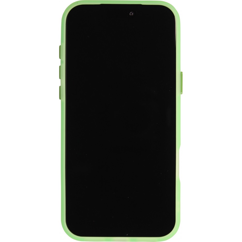 Coque iPhone 17 Pro - Jelly Color semi-transparent avec MagSafe - Vert