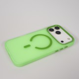 Coque iPhone 17 Pro - Jelly Color semi-transparent avec MagSafe - Vert