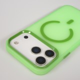 Coque iPhone 17 Pro - Jelly Color semi-transparent avec MagSafe - Vert