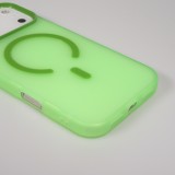 Coque iPhone 17 Pro - Jelly Color semi-transparent avec MagSafe - Vert