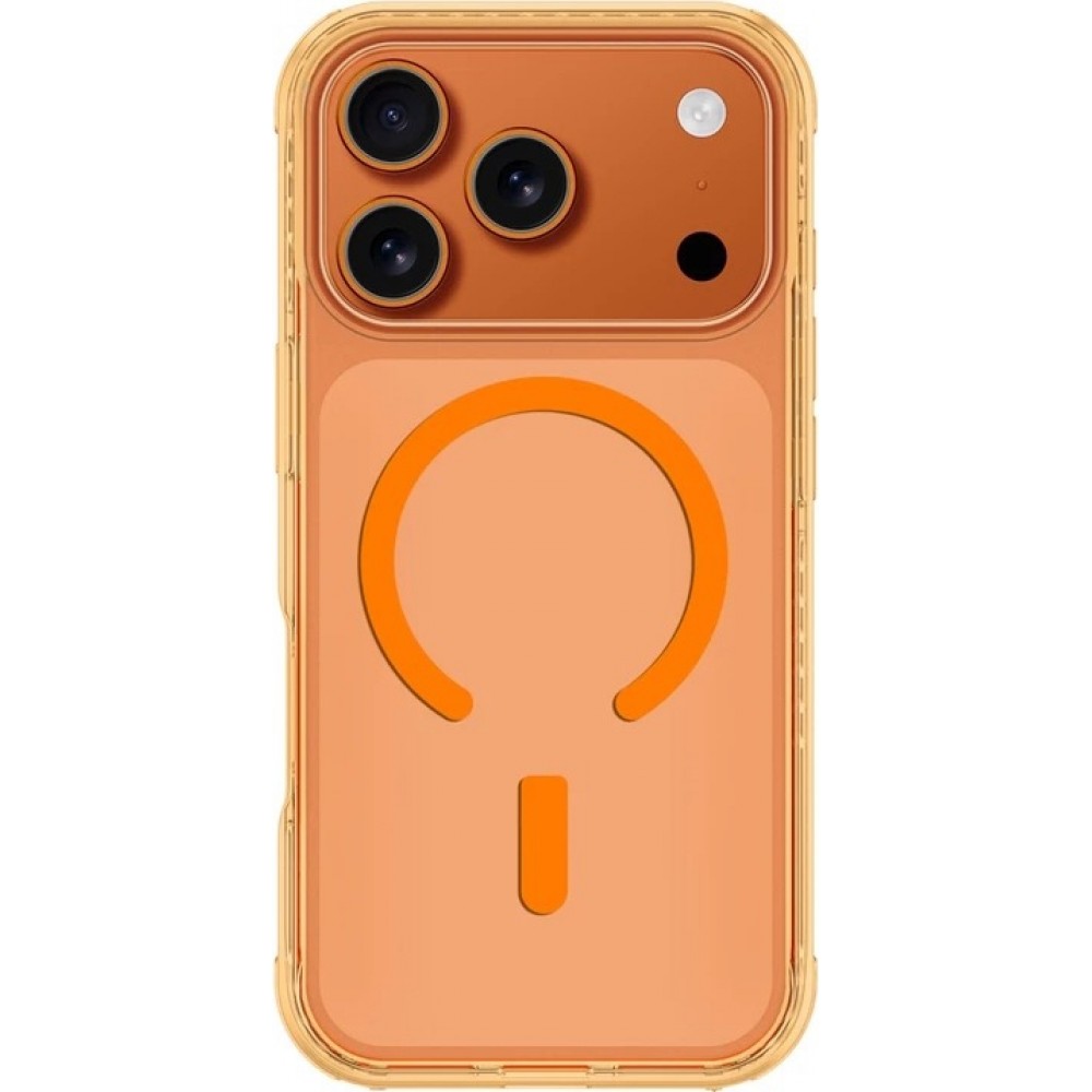 iPhone 17 Pro Max Case H&uuml;lle - AmazingThing Titan Pro MagSafe-kompatibel mit X-CUSHION PRO 7 Schutz - Orange