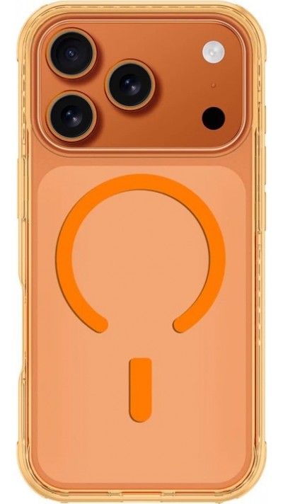 iPhone 17 Pro Max Case H&uuml;lle - AmazingThing Titan Pro MagSafe-kompatibel mit X-CUSHION PRO 7 Schutz - Orange