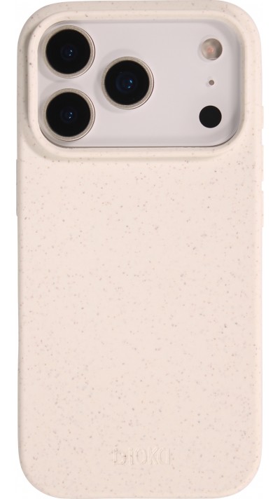 iPhone 17 Pro Max Case Hülle - Bioka Biologisch Abbaubar Eco-Friendly Kompostierbar - Weiss