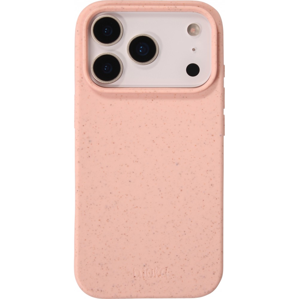 Hülle iPhone 17 Pro Max - Bioka Biologisch Abbaubar Eco-Friendly Kompostierbar - Rosa