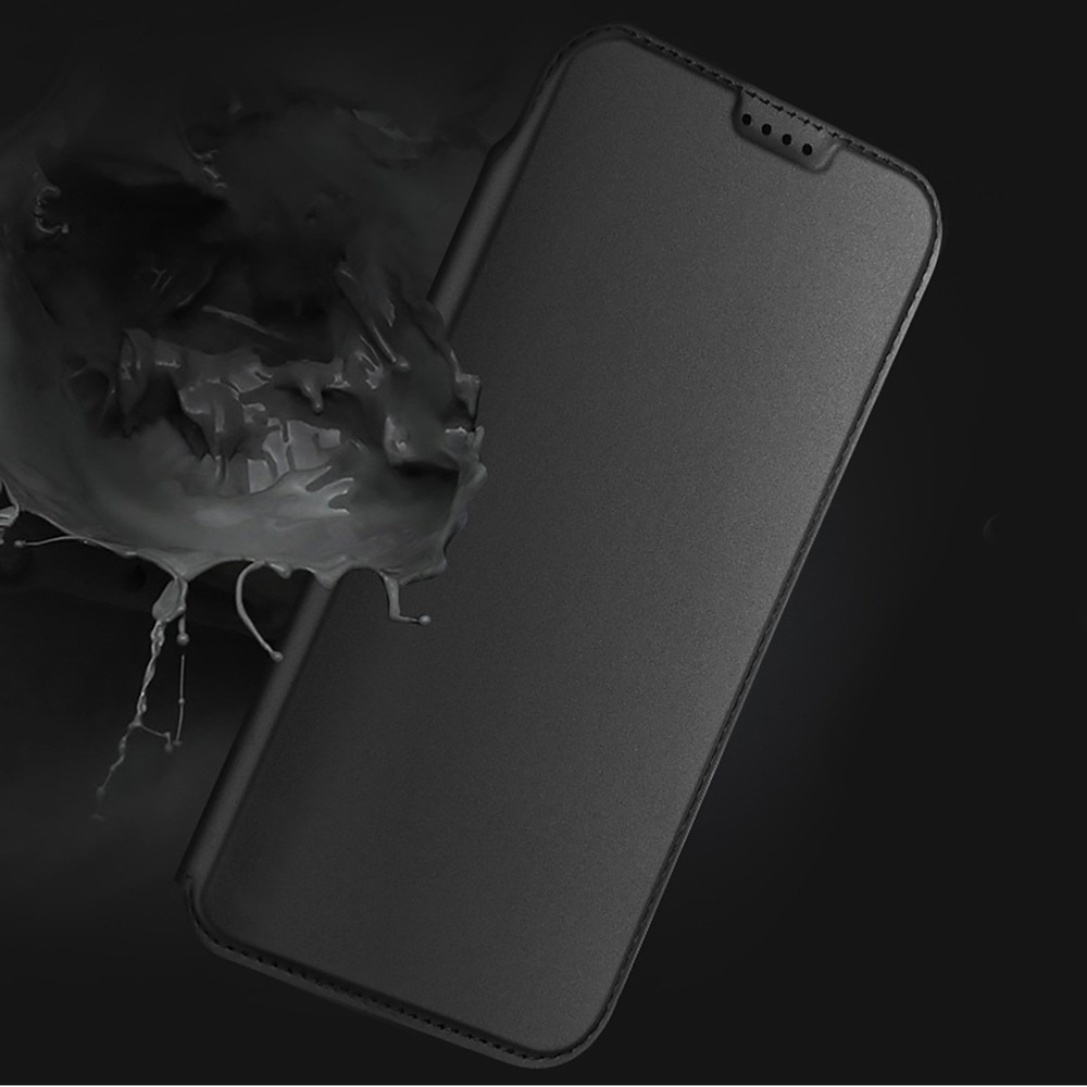 iPhone 17 Pro Max Case Hülle - Dux Ducis Skin Pro - Schwarze PU und TPU flexible Kunstlederhülle mit Kartenfach und Klappdeckel