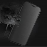 iPhone 17 Pro Max Case Hülle - Dux Ducis Skin Pro - Schwarze PU und TPU flexible Kunstlederhülle mit Kartenfach und Klappdeckel
