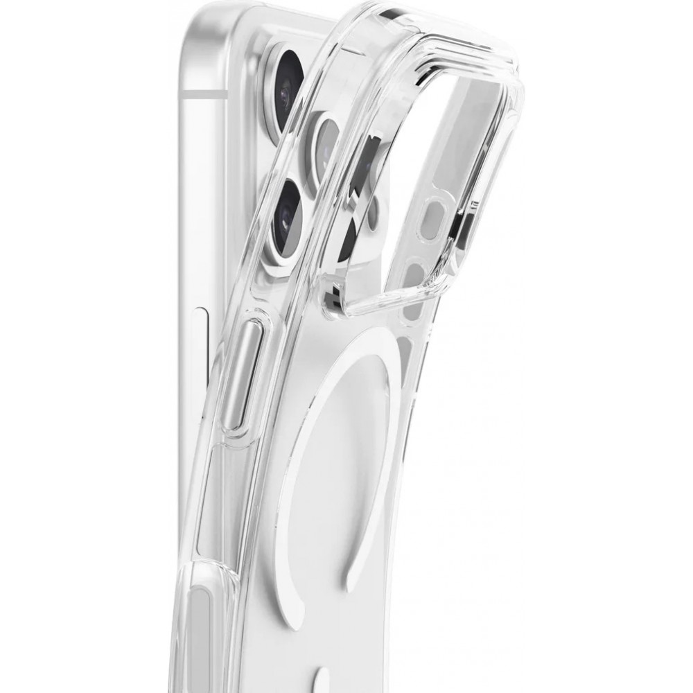 Hülle iPhone 17 Pro Max - MagSafe kompatibel Gummi transparent TPU Silikon