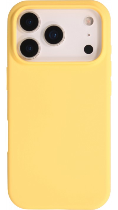 iPhone 17 Pro Max Case H&uuml;lle - Soft Touch - Gelb
