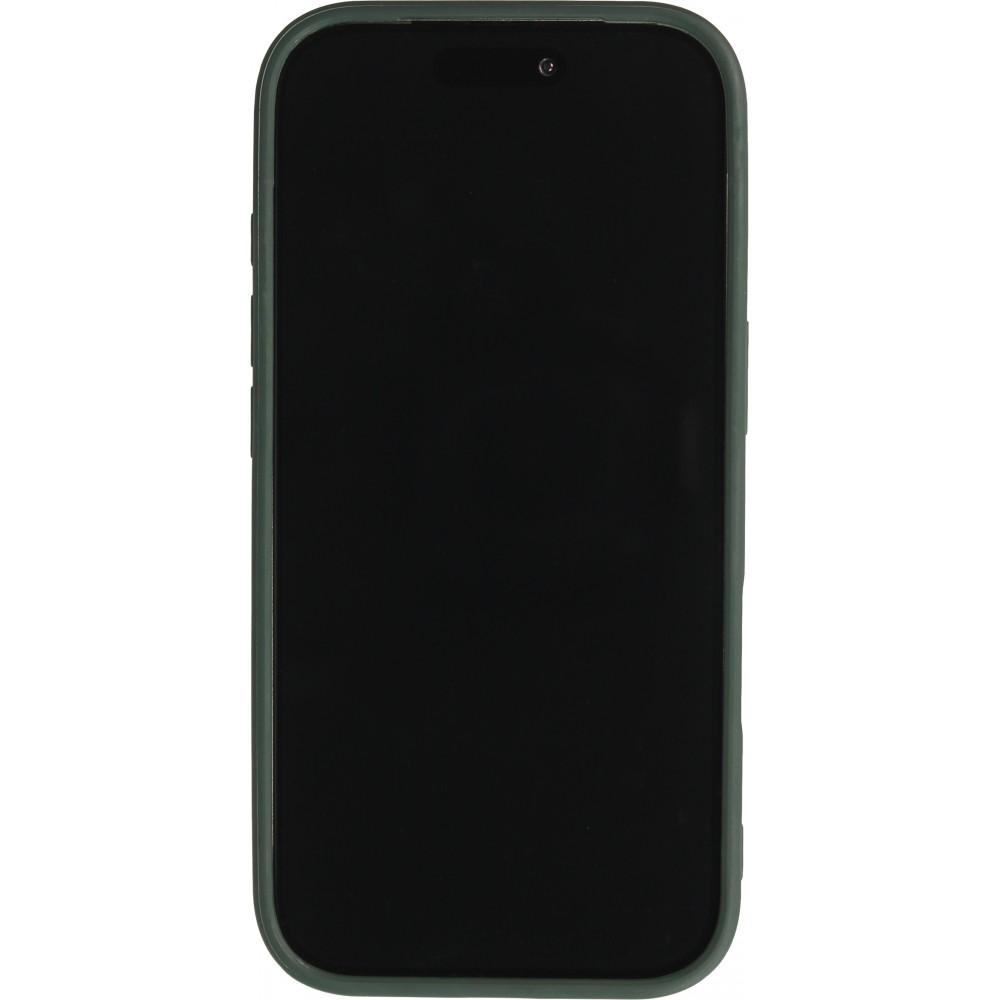 Coque iPhone 17 Pro - Tissage technique compatible avec MagSafe finition premium et protection &eacute;l&eacute;gante - Vert