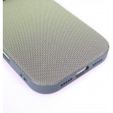 Coque iPhone 17 Pro - Tissage technique compatible avec MagSafe finition premium et protection &eacute;l&eacute;gante - Vert