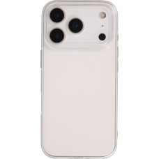 iPhone 17 Pro Case Hülle - Ultra-thin Gummi Transparent 0.8 mm Gel-Silikon Superdünn und flexibel