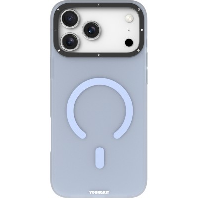 iPhone 17 Pro Max Case Hülle - Youngkit Hidden Sand MagSafe - Blau