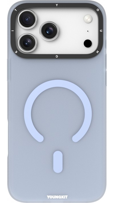 iPhone 17 Pro Case Hülle - Youngkit Hidden Sand MagSafe - Blau