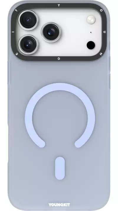 iPhone 17 Pro Case Hülle - Youngkit Hidden Sand MagSafe - Blau