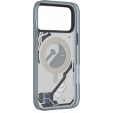 Coque iPhone 17 Pro - Youngkit Starship avec anneau stand 360° MagSafe - Noir