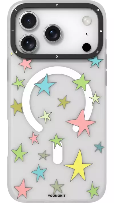 iPhone 17 Pro Max Case Hülle - Youngkit Sweetheart Story MagSafe - Transparent