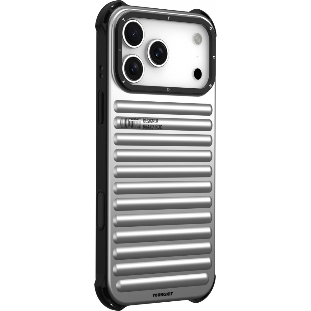 iPhone 17 Pro Max Case Hülle - Youngkit True Color series MagSafe - Silber