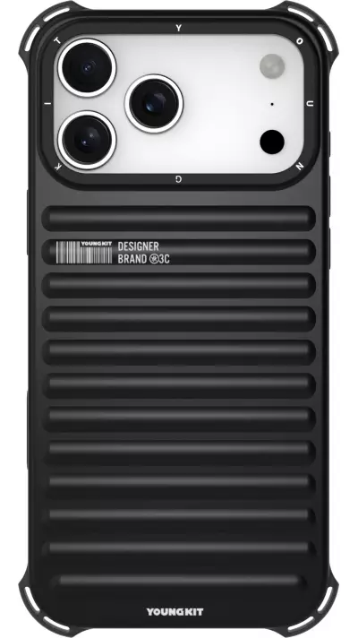 iPhone 17 Pro Case H&uuml;lle - Youngkit True Color series MagSafe - Schwarz