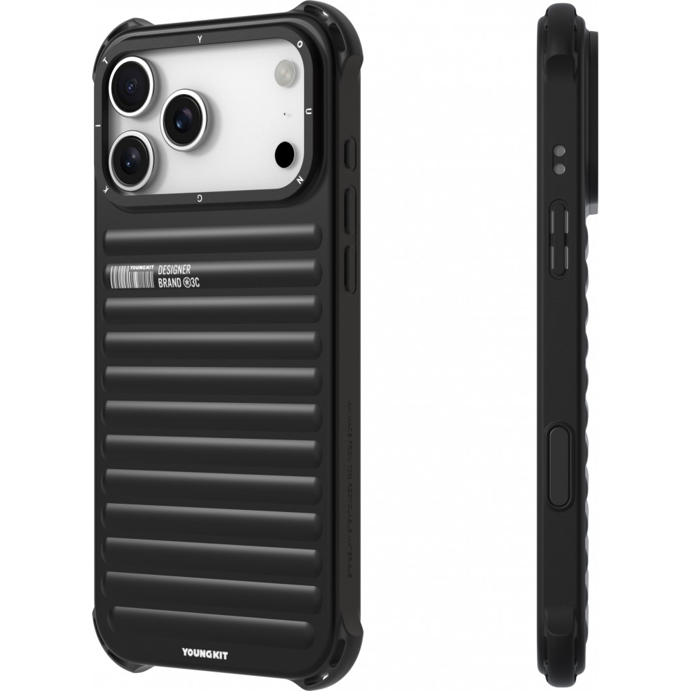 Coque iPhone 17 Pro Max - Youngkit True Color series MagSafe - Noir