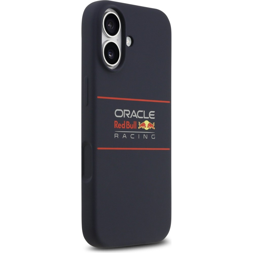 iPhone 17 Case H&uuml;lle - Red Bull Silikon Horizontal Zentrales Logo MagSafe - Blau