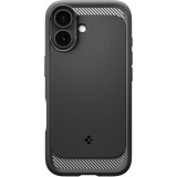 iPhone 17 Case Hülle - Spigen Rugged Armor MagFit MagSafe kompatibel robust und langlebig - Schwarz
