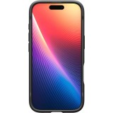 iPhone 17 Case Hülle - Spigen Rugged Armor MagFit MagSafe kompatibel robust und langlebig - Schwarz