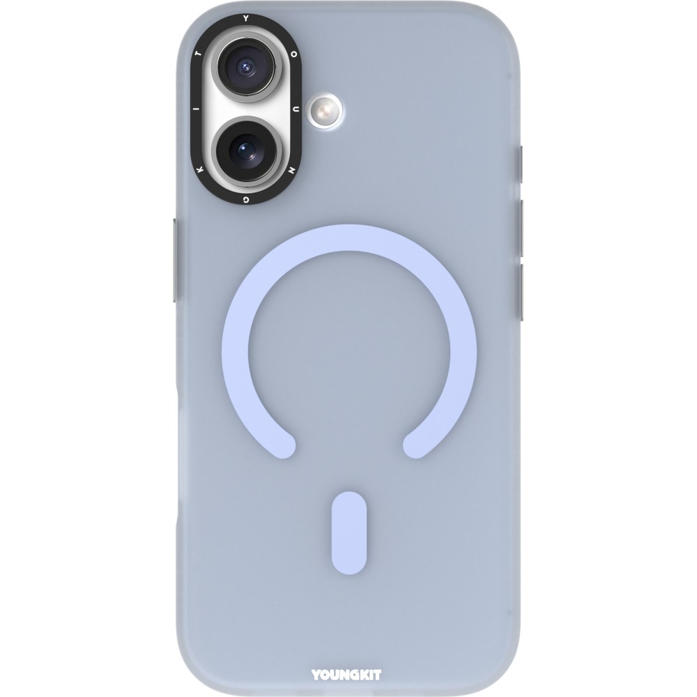 iPhone 17 Case Hülle - Youngkit Hidden Sand MagSafe - Blau