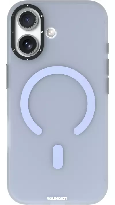 iPhone 17 Case H&uuml;lle - Youngkit Hidden Sand MagSafe - Blau