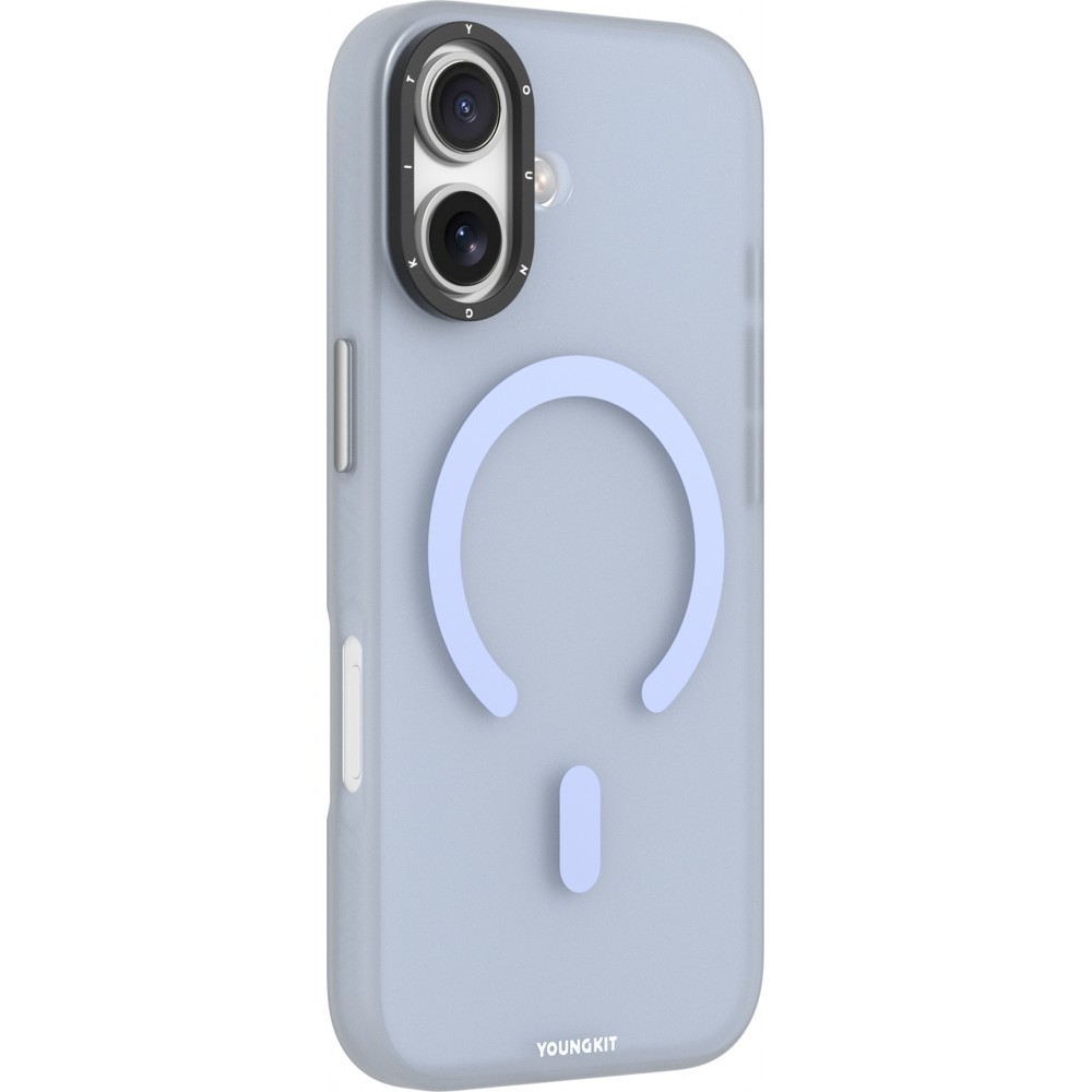 iPhone 17 Case Hülle - Youngkit Hidden Sand MagSafe - Blau
