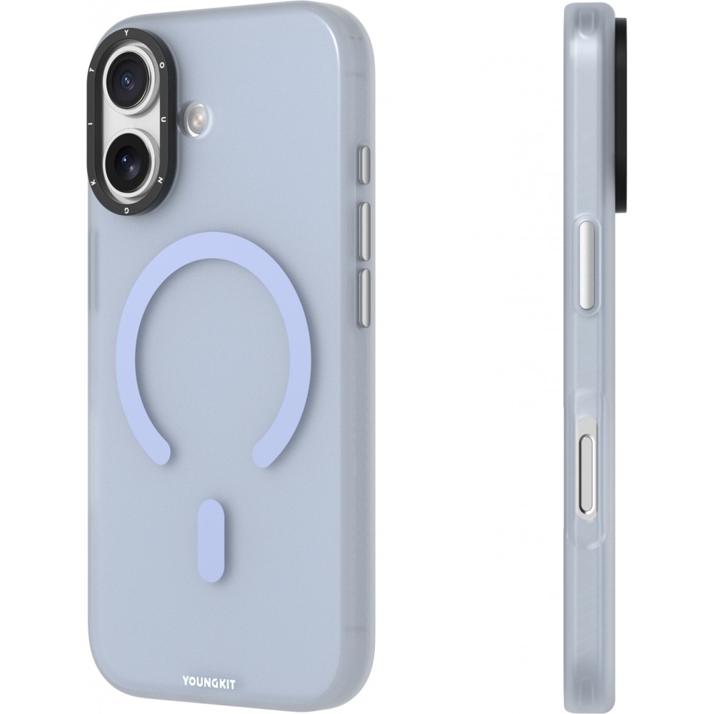 iPhone 17 Case Hülle - Youngkit Hidden Sand MagSafe - Blau