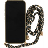 Coque iPhone Air - Bio Eco-Friendly nature avec cordon collier - Vert foncé