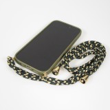 Coque iPhone Air - Bio Eco-Friendly nature avec cordon collier - Vert foncé