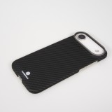 iPhone Air Case Hülle - Carbomile Schutzcase aus echtem Aramid Carbonfaser - Schwarz