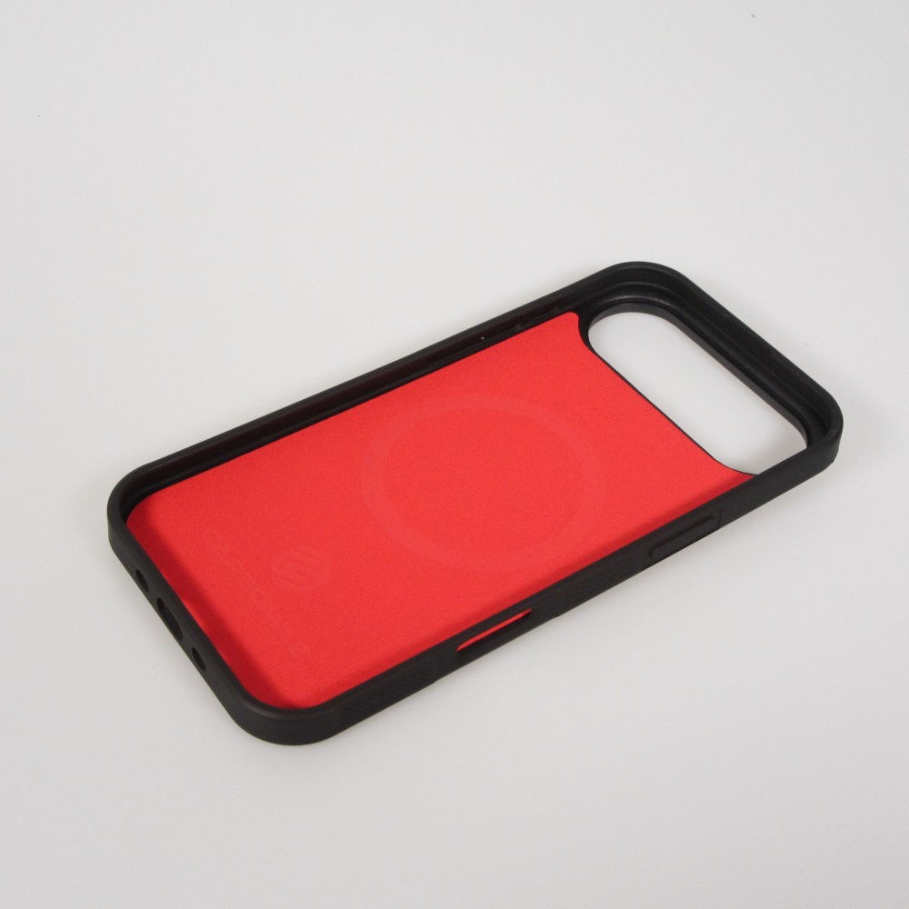 iPhone Air Case Hülle - Carbomile Schutzcase aus echtem Aramid Carbonfaser - Schwarz