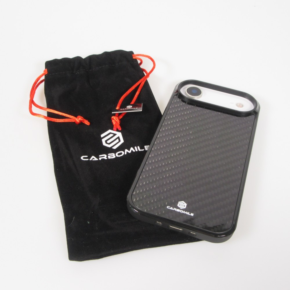 iPhone Air Case Hülle - Carbomile Carbon Fiber (Kompatibel mit MagSafe)