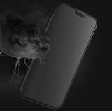 iPhone Air Case Hülle - Dux Ducis Skin Pro - Flexibles PU und TPU Kunstleder mit Kartenfach und Klappe - Schwarz