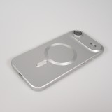 Coque iPhone Air - Gel souple avec vitre de protection caméra MagSafe - Argent