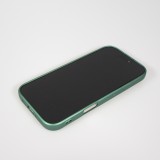 iPhone Air Case Hülle - Gummi weich mit Kameraschutzglas MagSafe - Grün