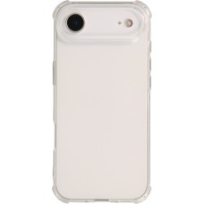 iPhone Air Case Hülle - Gummi Transparent Gel Bumper mit extra Schutz für Ecken Antischock