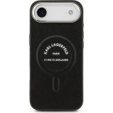 iPhone Air Case Hülle - Karl Lagerfeld PU RSG MagSafe Logo Elegant und Schutz - Schwarz