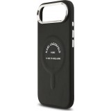 iPhone Air Case Hülle - Karl Lagerfeld PU RSG MagSafe Logo Elegant und Schutz - Schwarz