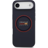 iPhone Air Case Hülle - Red Bull Racing MagSafe Silikonhülle mit rotem Ring - Blau