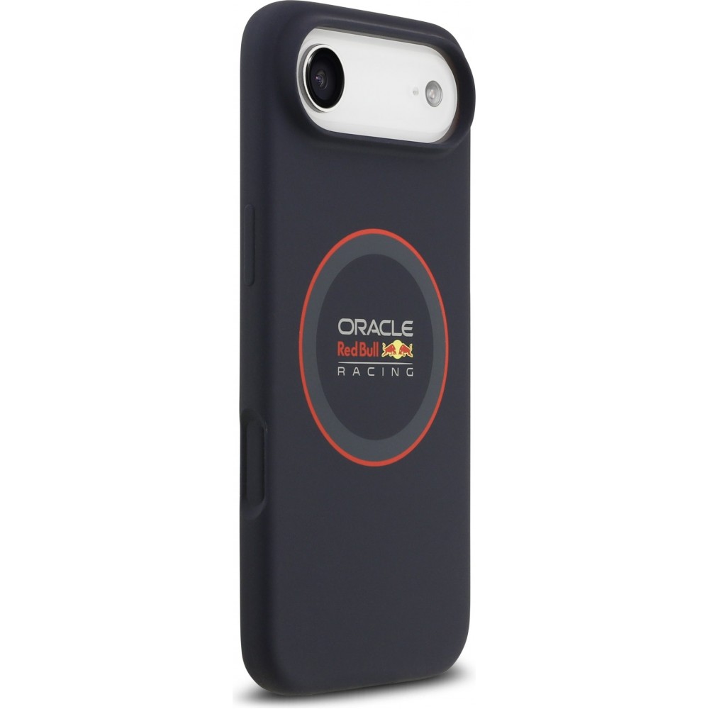 iPhone Air Case Hülle - Red Bull Racing MagSafe Silikonhülle mit rotem Ring - Blau