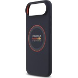 iPhone Air Case Hülle - Red Bull Racing MagSafe Silikonhülle mit rotem Ring - Blau