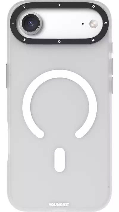 iPhone Air Case Hülle - Youngkit Hidden Sand MagSafe - Weiss
