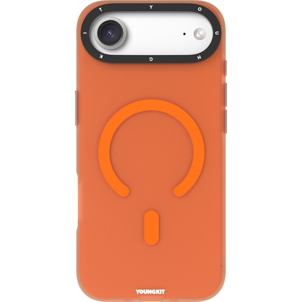 Coque iPhone Air - Youngkit Hidden Sand MagSafe - Orange