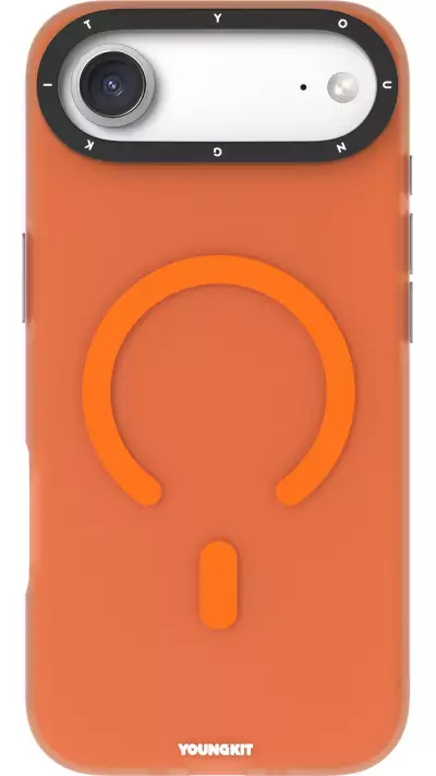 iPhone Air Case Hülle - Youngkit Hidden Sand MagSafe - Orange