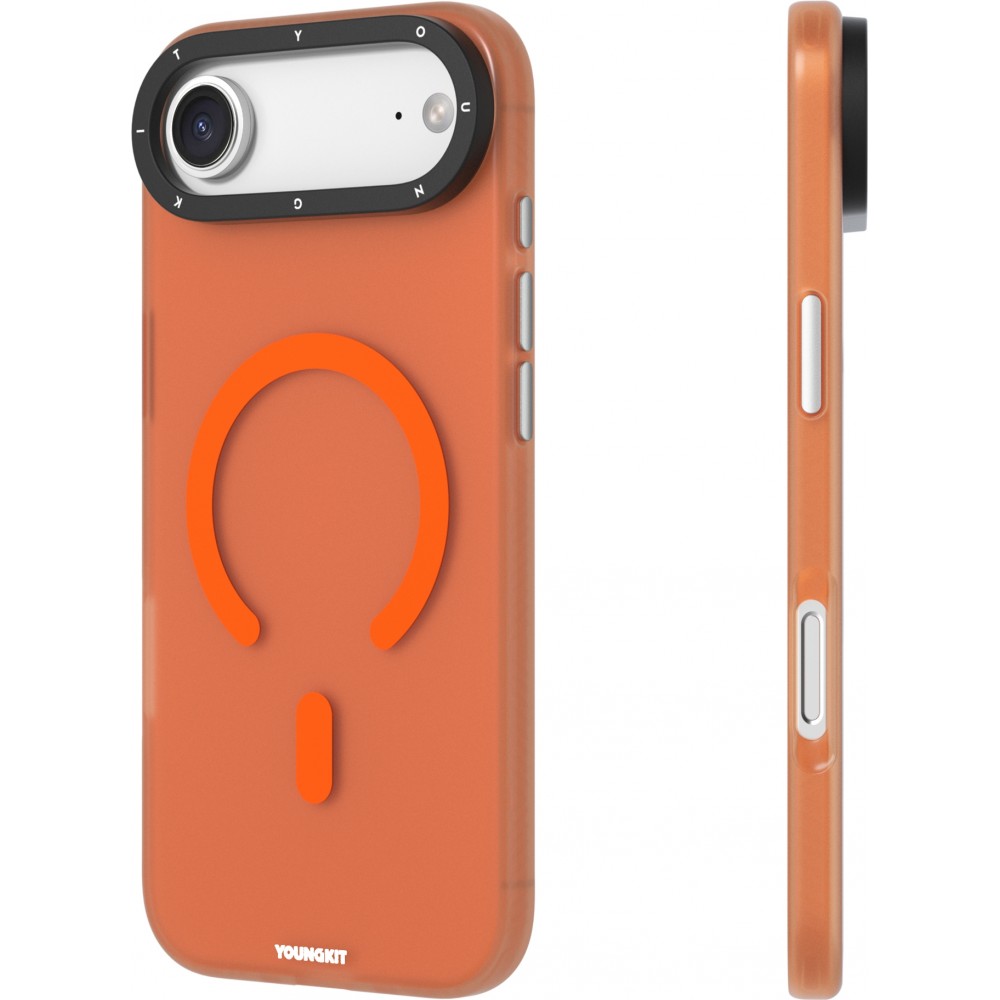 Coque iPhone Air - Youngkit Hidden Sand MagSafe - Orange
