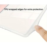 Kindle Paperwhite 2024 (12e génération) Case Hülle - Ultra-transparente Acryl- und TPU-Hülle mit Stosschutz und Standby / Weckfunktion - Dunkelblau