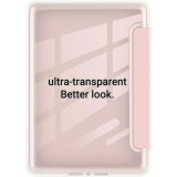 Coque Kindle Paperwhite 2024 (12e génération) - Ultra-transparent protection acrylique et TPU antichoc avec fonction veille / réveil - Gris